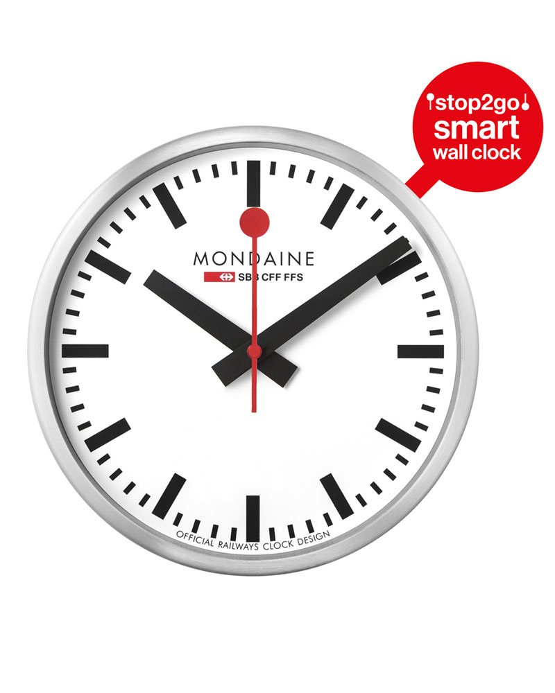 MONDAINE Smart stop2go Clock 25cm MON250