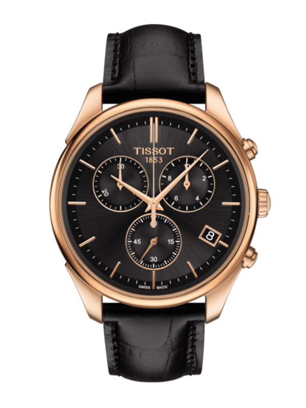 TISSOT Vintage Gent Chronograph 18K Roséguld