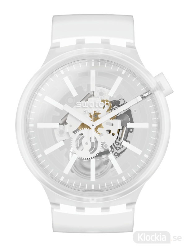 SWATCH Whiteinjelly 47mm SO27E106
