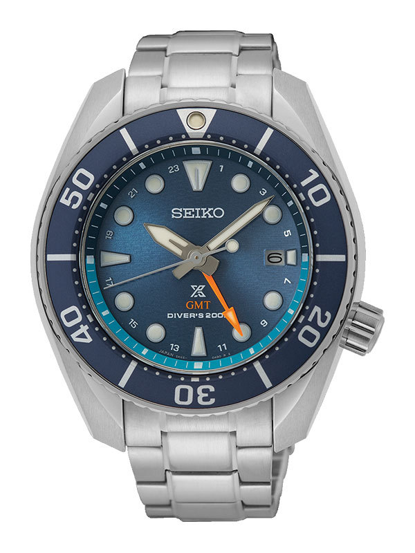 SEIKO Prospex Diver Solar GMT Aqua SUMO 45mm