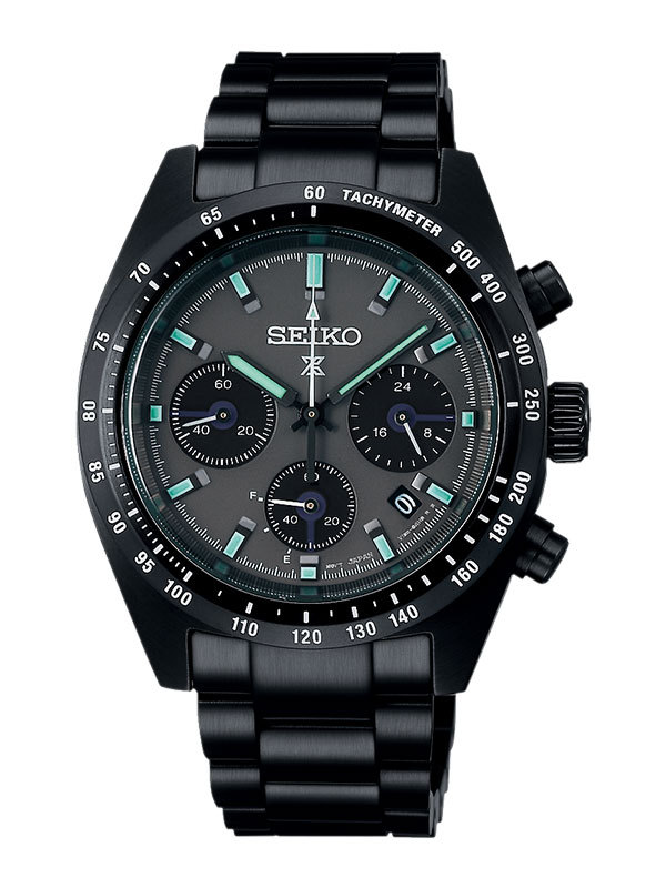 SEIKO Prospex Black Series Night Speedtimer Solar Chronograph