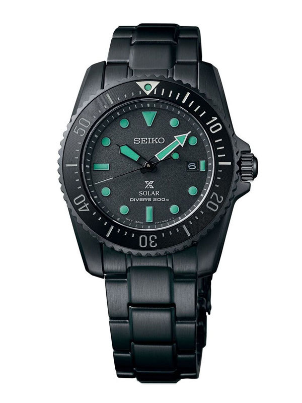 SEIKO Prospex Diver Solar 38.5mm The Black Series Limited Edition