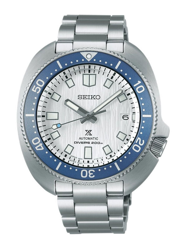 Läs mer om SEIKO Prospex Automatic Diver 42.5mm Save the Ocean Special Edition Glacier