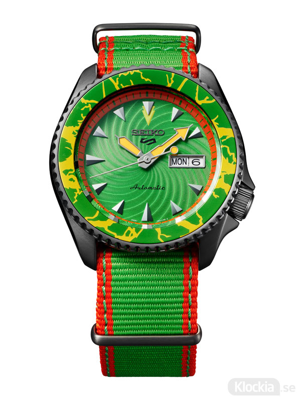 SEIKO 5 Sports 42.5mm Automatic Street Fighter V - BLANKA