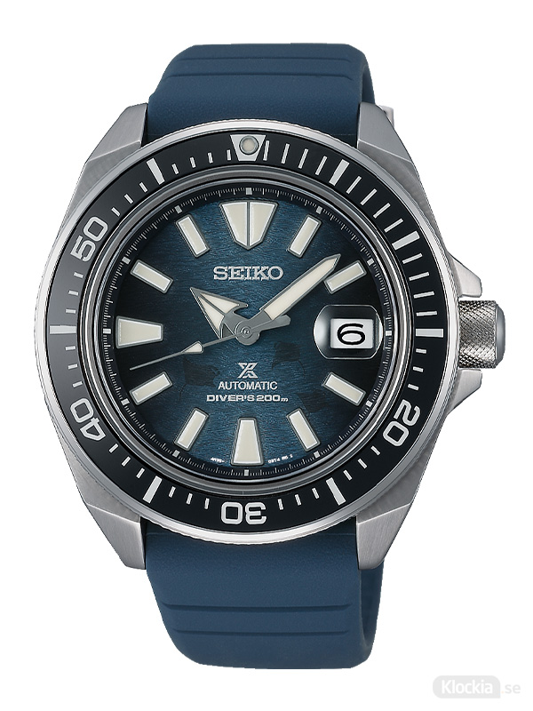SEIKO Prospex Automatic Diver 44mm King Samurai - Save The Ocean Dark Manta Ray