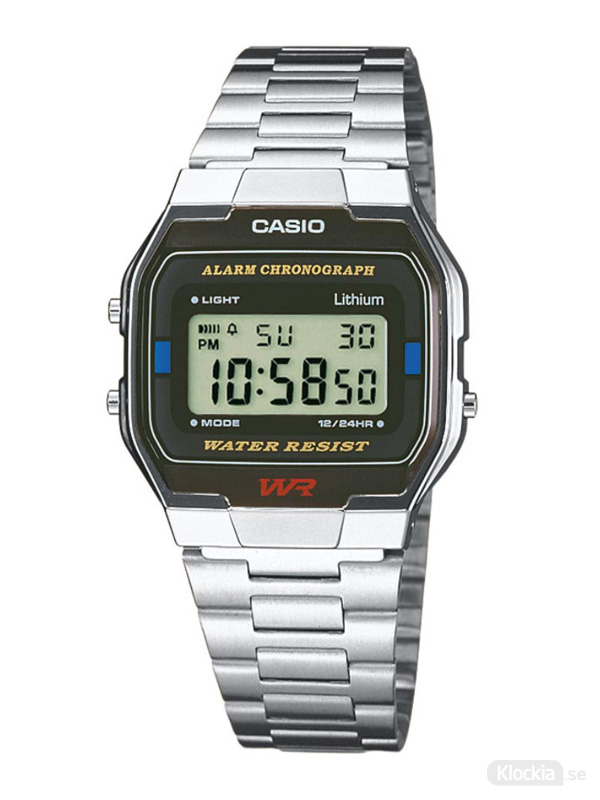 Läs mer om Herrklocka CASIO Vintage A163WA-1QES