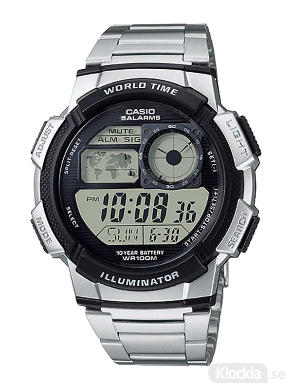 CASIO Collection World Time AE-1000WD-1AVEF