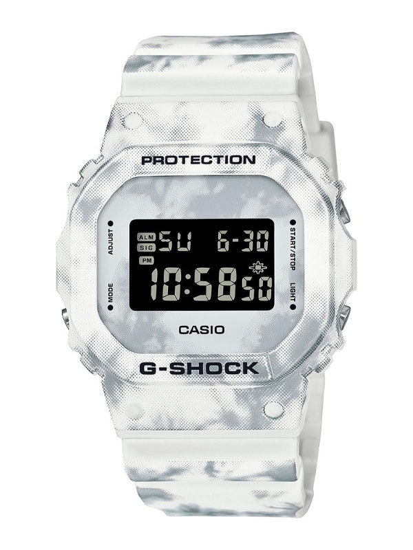 Läs mer om CASIO G-Shock Snow Camo Series DW-5600GC-7ER