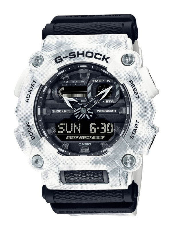 CASIO G-Shock Heavy Duty Snow Camo Series