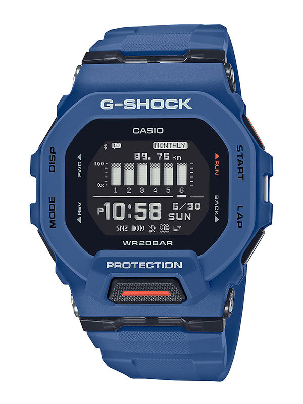 Läs mer om CASIO G-Shock G-Squad GBD-200-2ER - Herrklocka