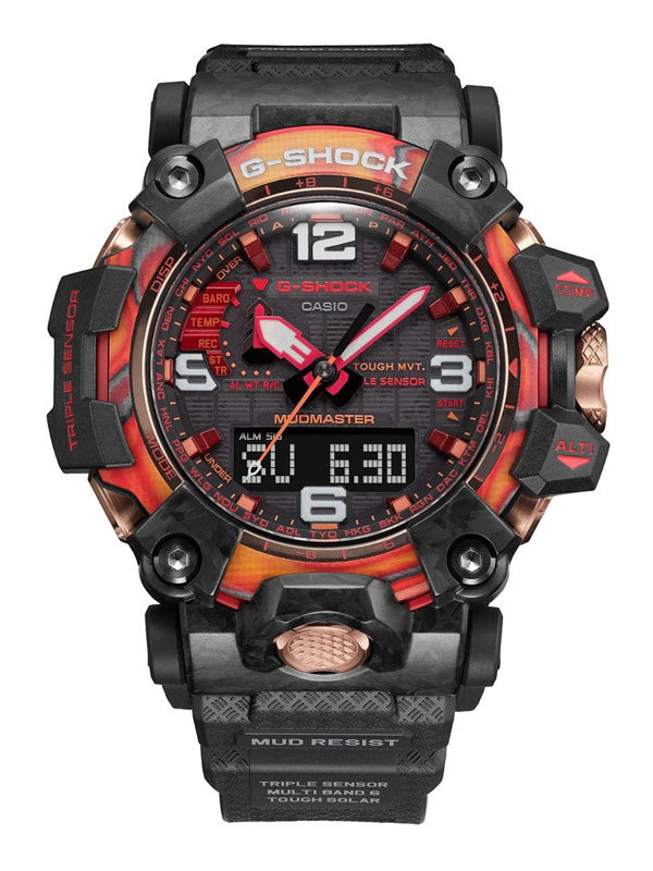 CASIO G-Shock Mudmaster 40th Anniversary Flare Red Series Limited Edition