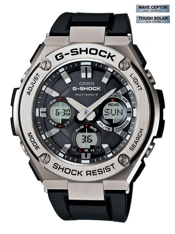 Läs mer om Casio G-Shock GST-W110-1AER
