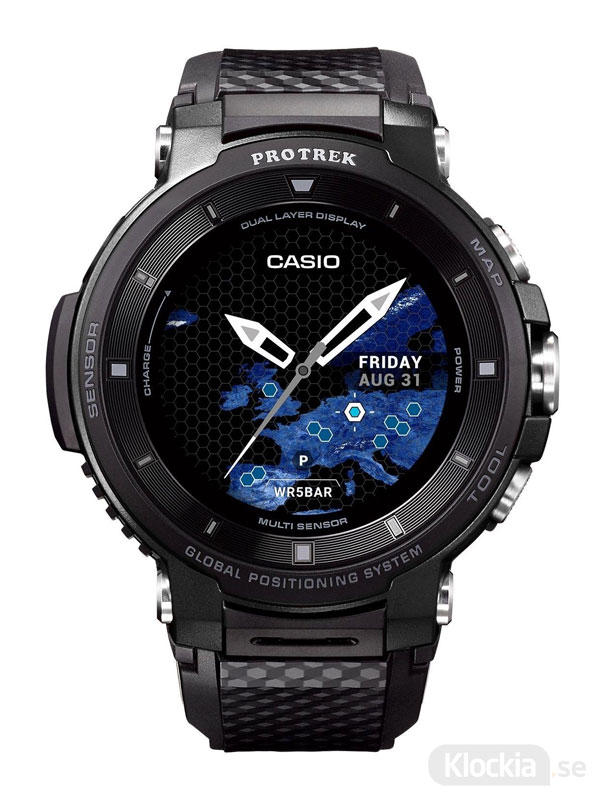 CASIO Pro Trek Smart Watch WSD-F30-BKAAE