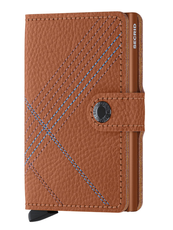 Läs mer om SECRID Miniwallet Stitch Linea Caramello