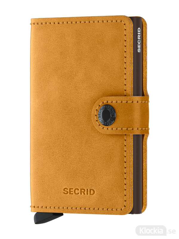 Läs mer om SECRID Miniwallet Vintage Ochre MV-Ochre