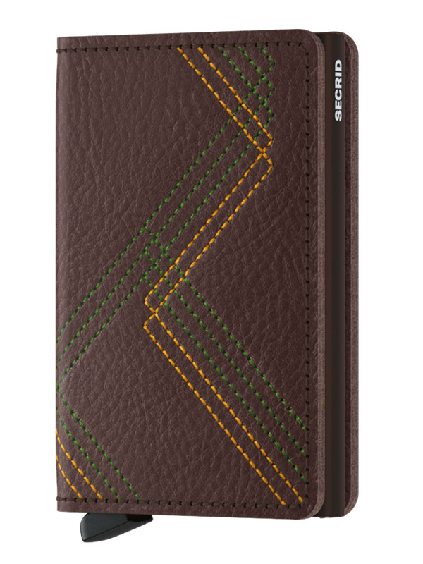 Läs mer om SECRID Slimwallet Stitch Linea Espresso