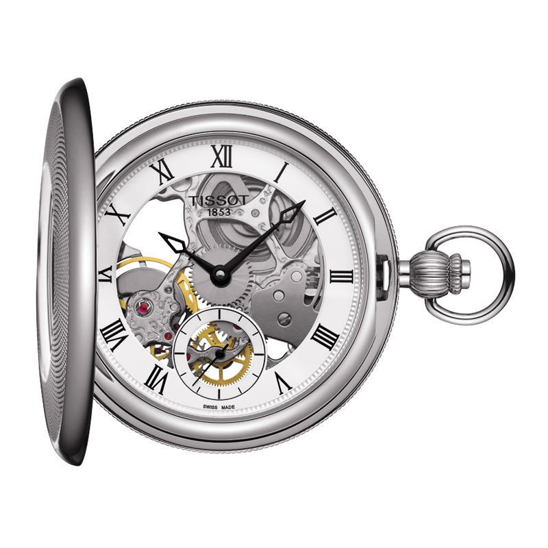 Tissot Bridgeport Pocket Mechanical Skeleton T859.405.19.273.00