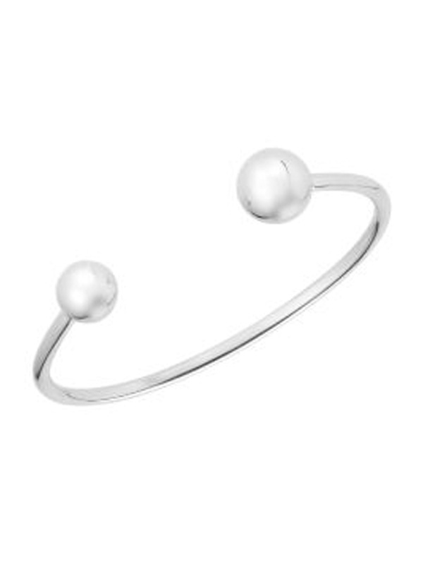 SOPHIE by SOPHIE Planet cuff Rhodium plated silver B1344RHS0-OS
