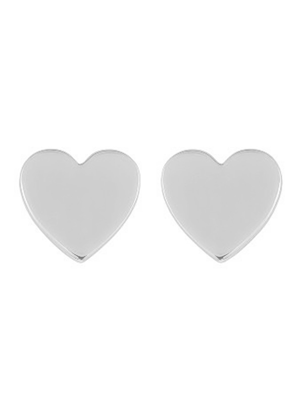 SOPHIE by SOPHIE Heart mini studs Rhodium plated silver E1451RHS0-OS