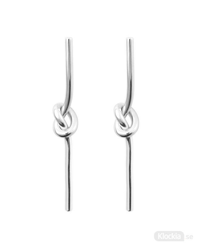 SOPHIE by SOPHIE Knot Stick Earrings, Silver E1721RHS0-OS