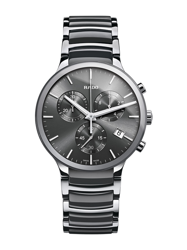 Läs mer om RADO Centrix Chronograph 40mm R30122122 - Herrklocka