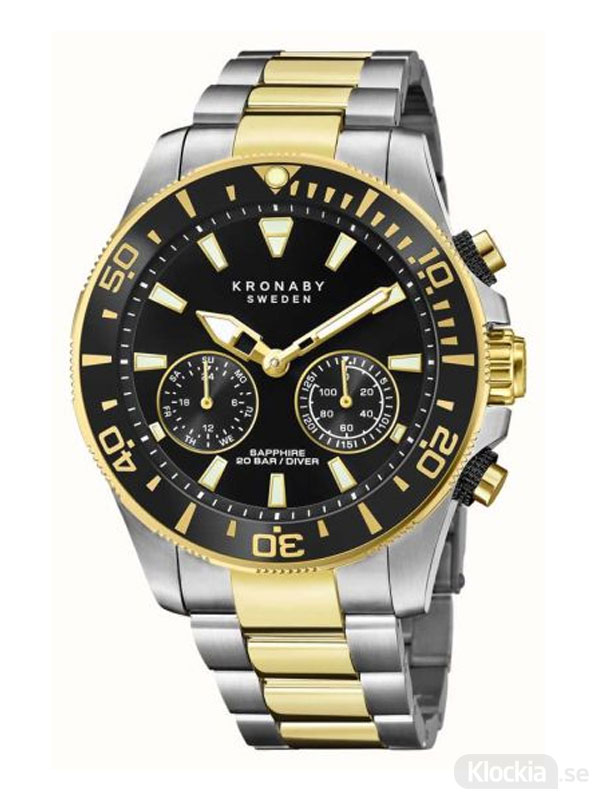 Läs mer om KRONABY Diver 45.5mm S3779/2 - Smartwatch