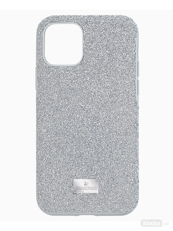 Swarovski High Smartphone Case, iPhone® 11 Pro, Silver tone