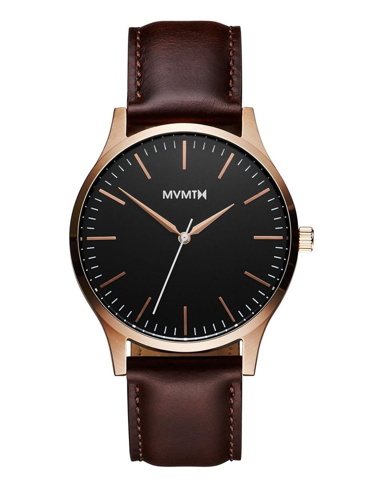 MVMT 40 Series Rose Gold Brown 40mm