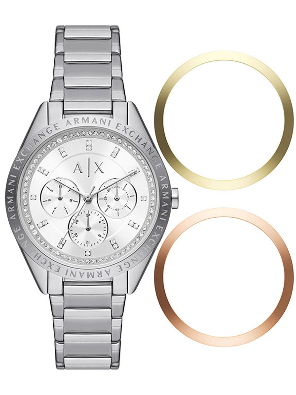 Armani Exchange Day/Date 38mm Gift Set