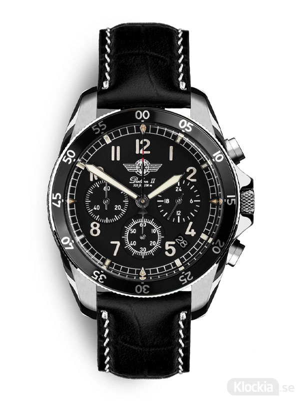 MALM Dalton 2 Black Chronograph 41 Black Classic