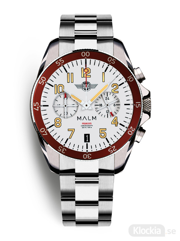 MALM PEGASUS Whitebird Chronograph 41