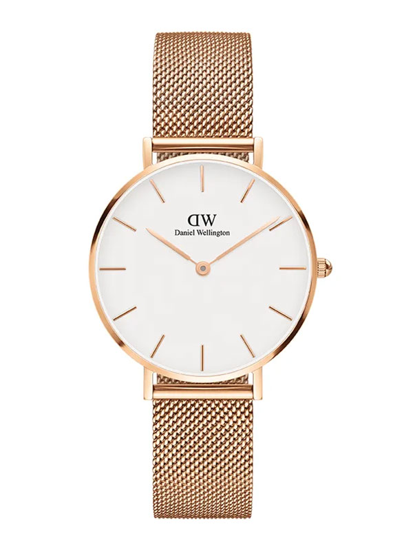 Läs mer om Daniel Wellington Petite Melrose 32mm ADW00100163 - Damklocka