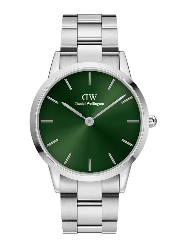 Läs mer om Daniel Wellington Iconic Link Emerald 40mm ADW00100427 - Herrklocka