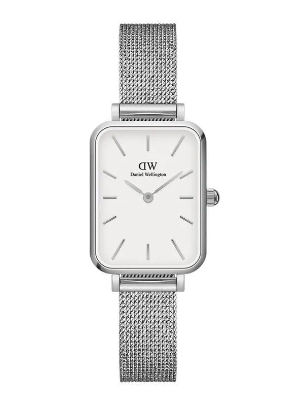 Daniel Wellington Quadro Pressed Sterling 20mm ADW00100438 - Damklocka