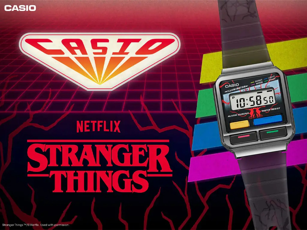 CASIO Stranger Things