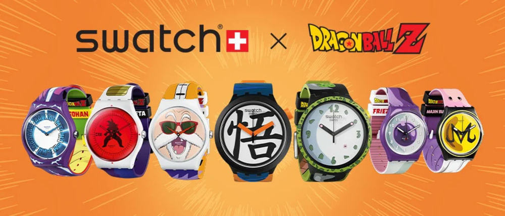 SWATCH Dragon Ball Z - Hjältekollektion