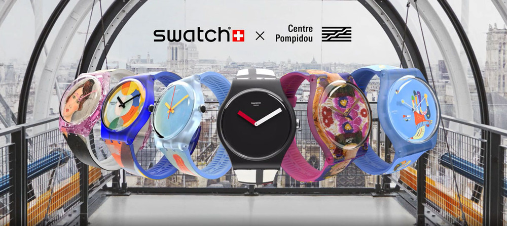 SWATCH Centre Pompidou - Ny lansering