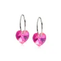 Blomdahl Heart Örhängen Titanium 15-1255-03