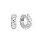 Ania Haie Bold Texture Örhängen Silver E063-07H