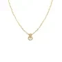 Rosefield Bow Link Halsband Guldpläterad Rostfritt Stål JNBSG-J898
