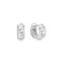 Ania Haie Bold Texture Small Örhängen Silver E063-06H