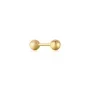 Ania Haie Sphere Barbell Örhängen Single Guldpläterad Silver E035-02G