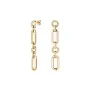 Rosefield Multi Octagon Studs Örhängen Guldpläterad Rostfritt Stål JEOSG-J902
