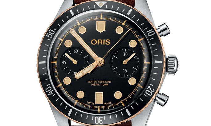 Oris Divers Sixty-Five ser tillbaka på Oris första dykarklockor, särskilt en ikonisk modell från 1965. Under sin vintage-estetik är de nya delarna konstruerade av toppmodern tillverkning.