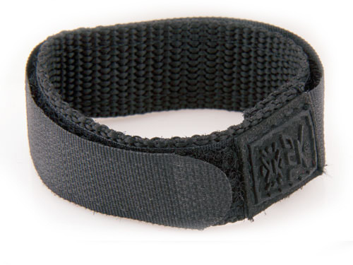 GUL Armband Velcro 16mm - Black 431001 Svart kardborreband till klockor