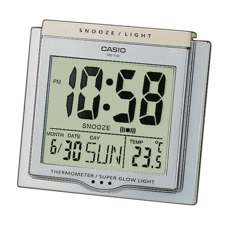 Läs mer om CASIO Wake Up Timer - Silver