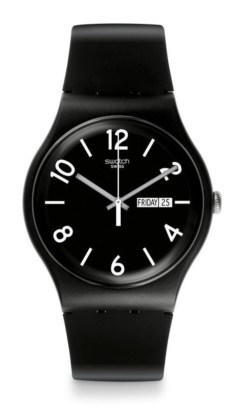 Swatch Backup Black