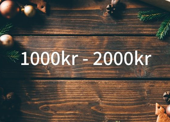 Julklappstips mellan 1 000 kr till 2 000 kr