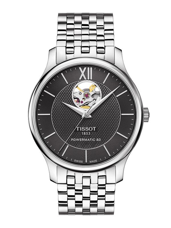 Läs mer om TISSOT Tradition Powermatic 80 Open Heart