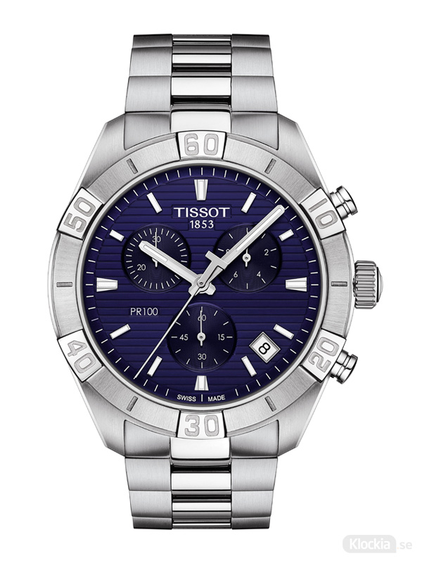 Läs mer om TISSOT PR 100 Sport Gent Chronograph 44mm